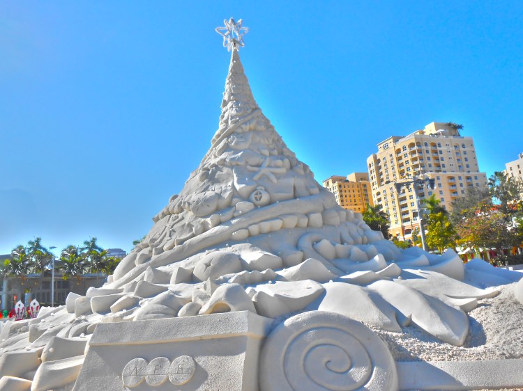 Sand Christmas Tree