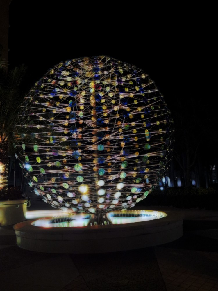 Spinning Color Orb